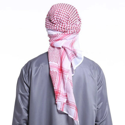 Muslim Shemagh Scarf Traditional Islamic Accessories Headscarf