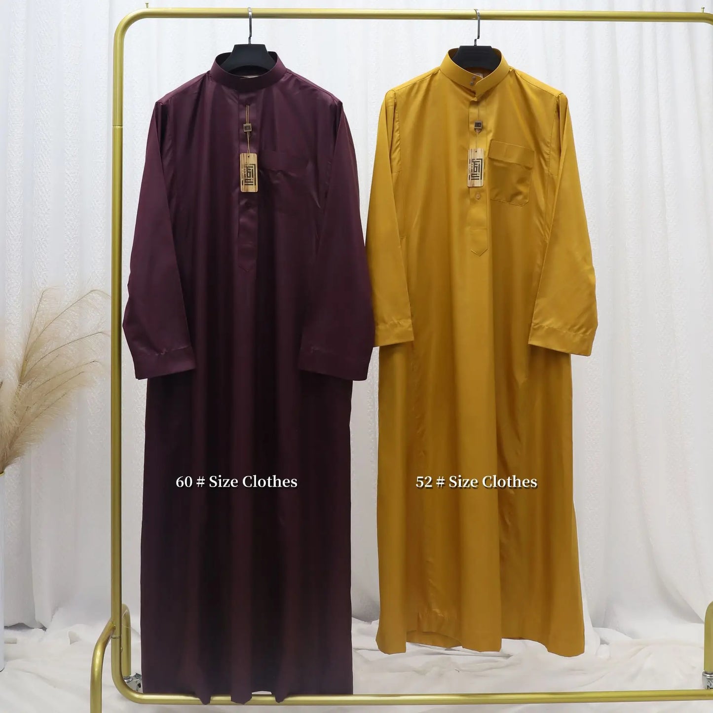 Muslim Eid Men Long Robe Kimono Dishdasha Abaya Kaftan Jubba Thobe