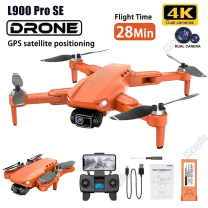 L900 Pro SE Drone 8K HD Camera FPV Foldable Profesional Aerial GPS WIFI Photography Mini RC Quadcopter Helicopter Airplane Toys