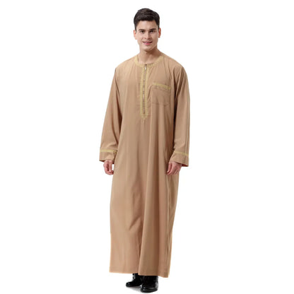 Muslim Clothing Men Jubba Long Robe abaya