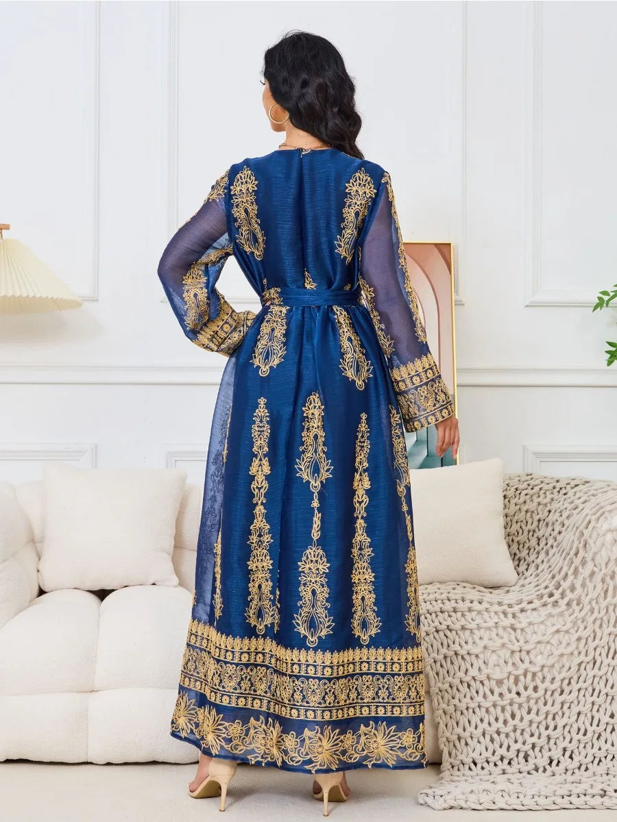 Embroidery Party Dress for Women