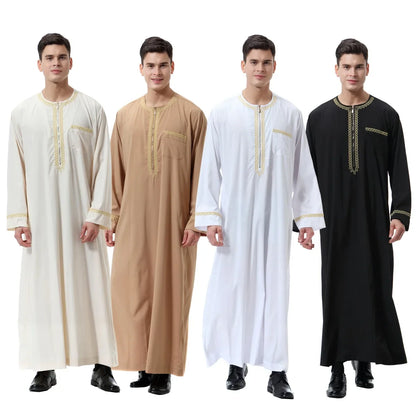 Muslim Clothing Men Jubba Long Robe abaya