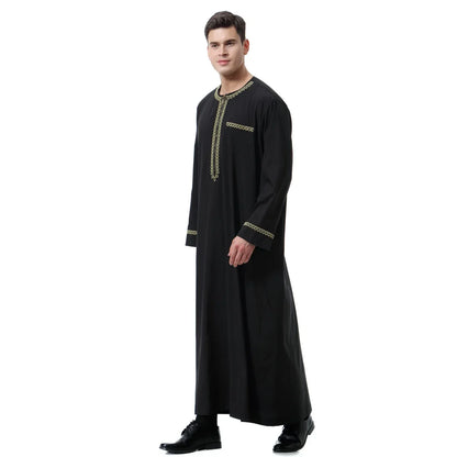 Muslim Clothing Men Jubba Long Robe abaya