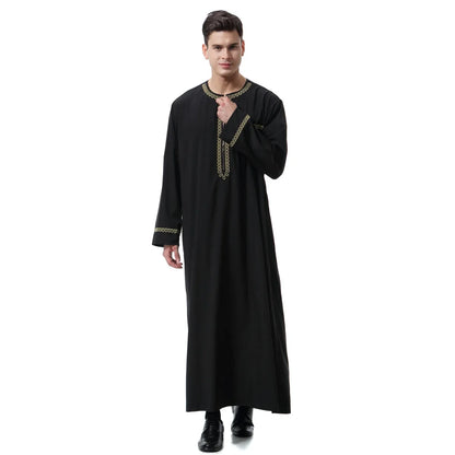 Muslim Clothing Men Jubba Long Robe abaya