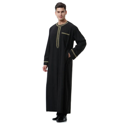 Muslim Clothing Men Jubba Long Robe abaya