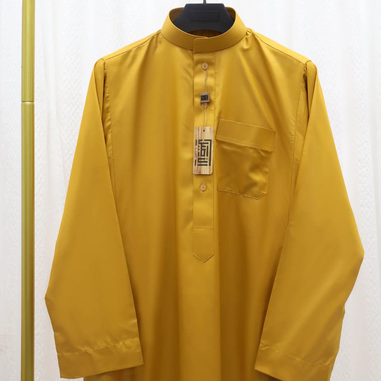 Muslim Eid Men Long Robe Kimono Dishdasha Abaya Kaftan Jubba Thobe