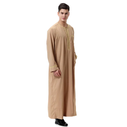 Muslim Clothing Men Jubba Long Robe abaya