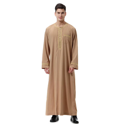 Muslim Clothing Men Jubba Long Robe abaya