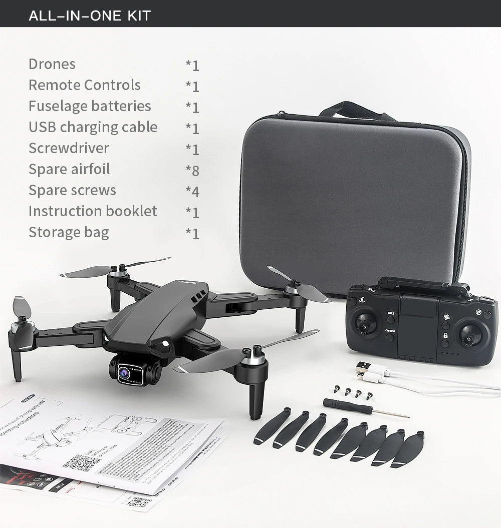 L900 Pro SE Drone 8K HD Camera FPV Foldable Profesional Aerial GPS WIFI Photography Mini RC Quadcopter Helicopter Airplane Toys